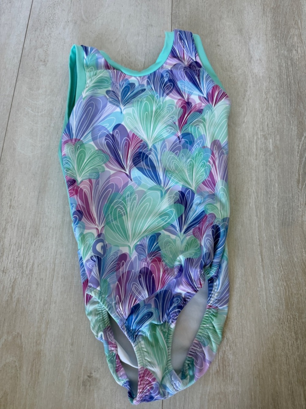 GymGear Canada swirl gymnastics leotard